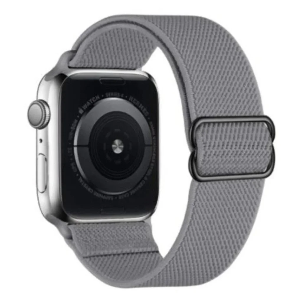 NEW BAND GREY Adjustable Strap For Apple Watch - Picture 1 of 4